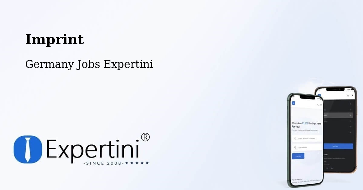 Imprint – Affalterbach - Germany Jobs Expertini